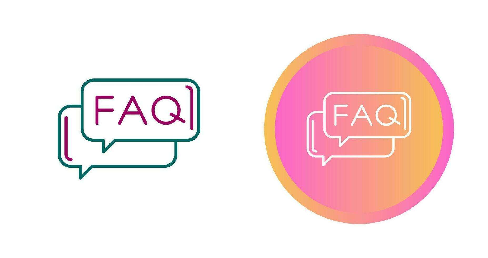 FAQ Vector Icon