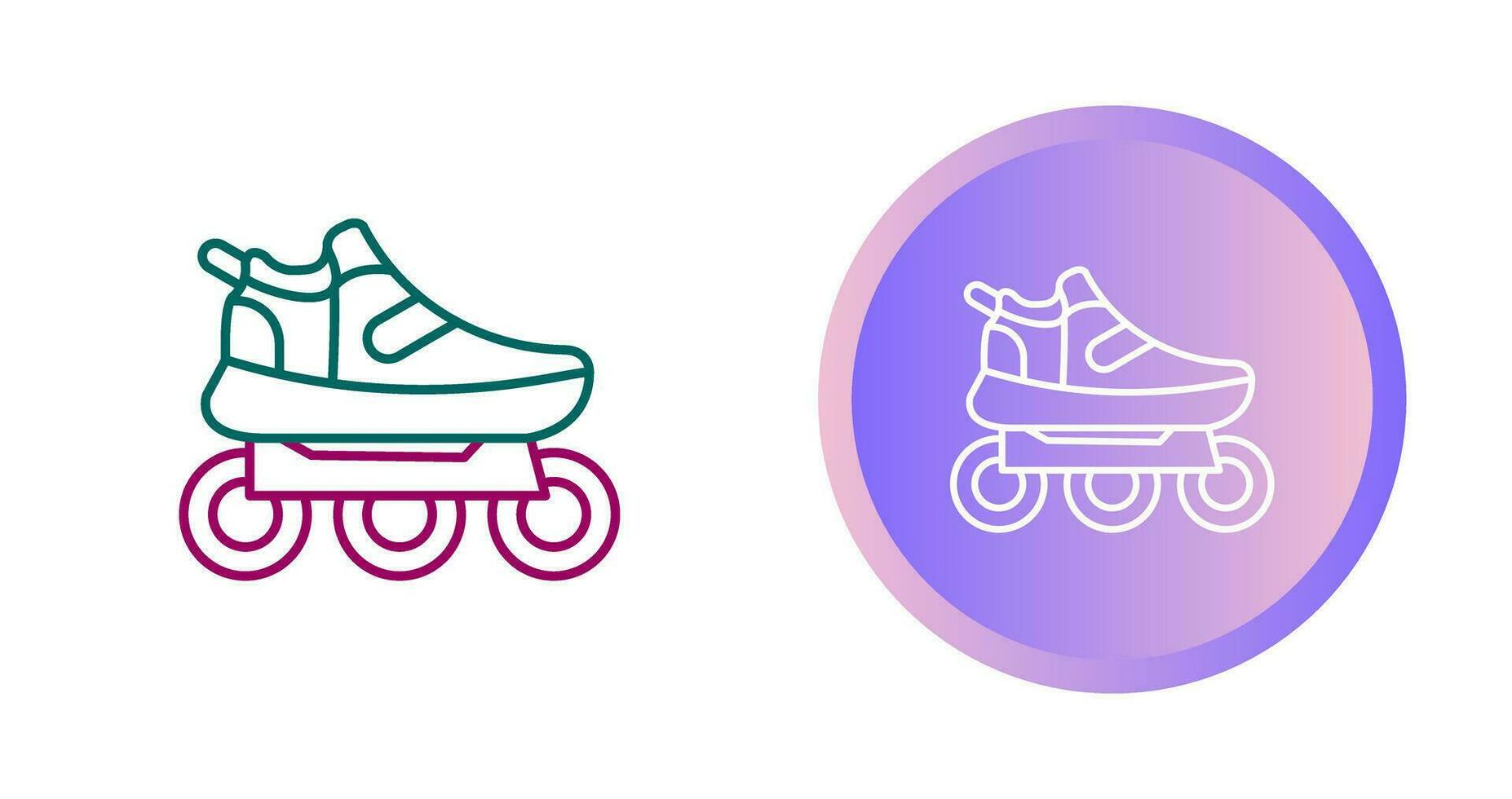 Roller Skates Vector Icon