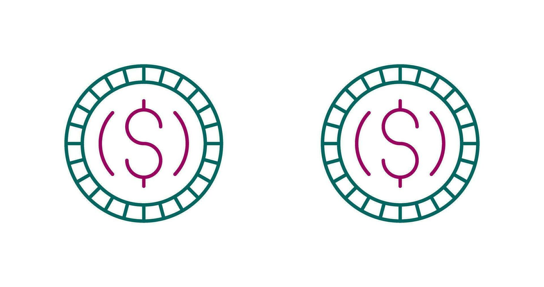 Coin Vector Icon