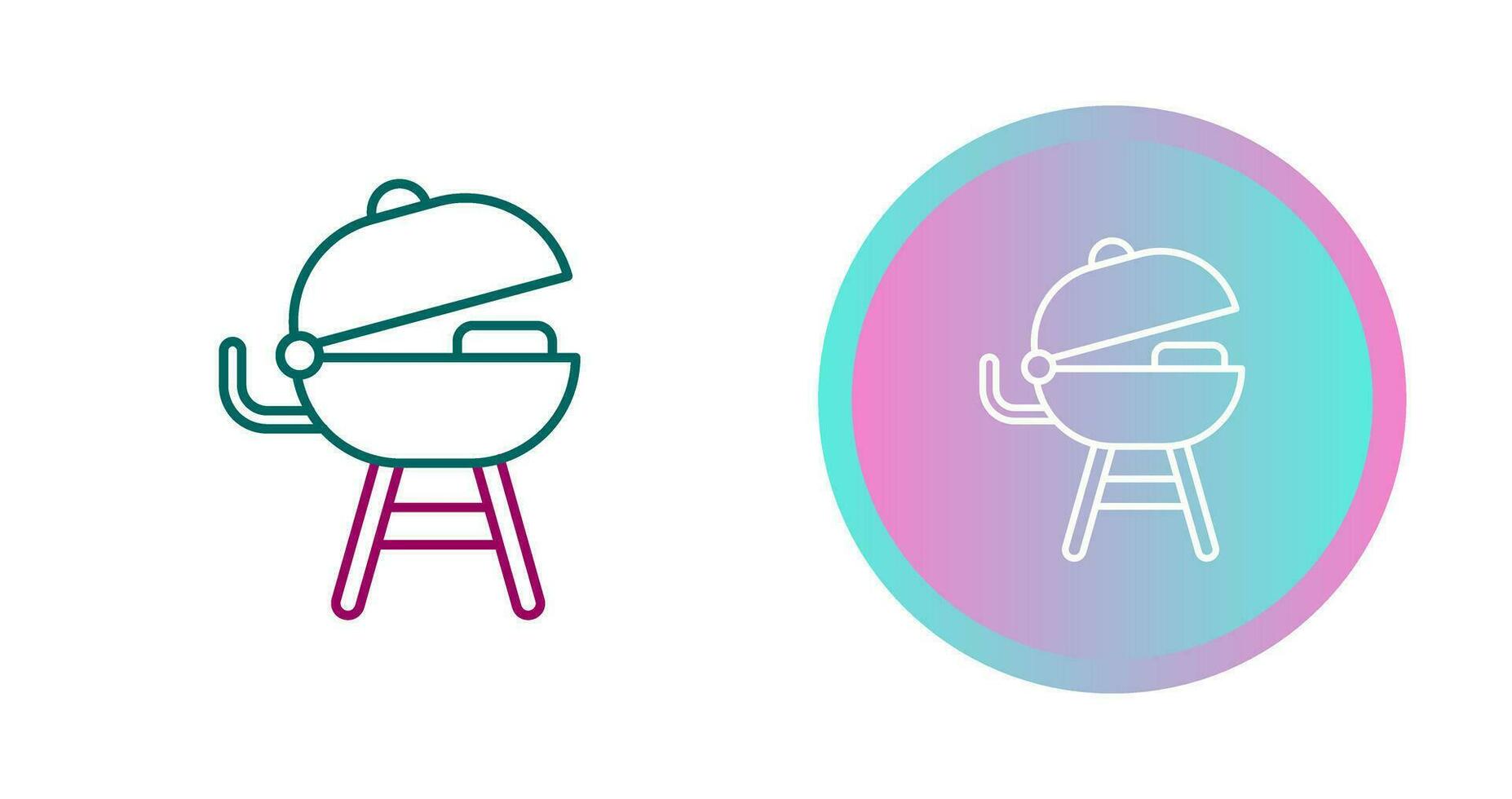Grilled Vector Icon
