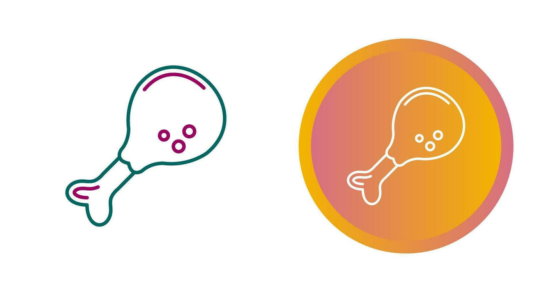 Leg Piece Vector Icon
