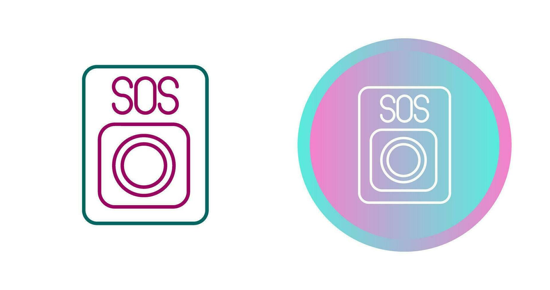 Sos Vector Icon