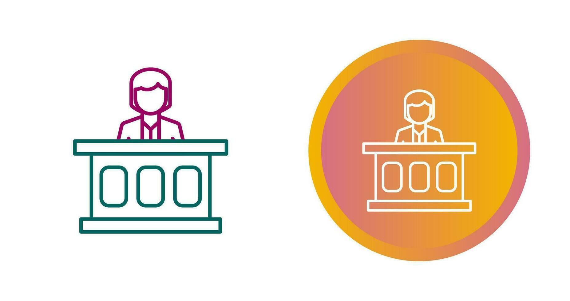 Jury Vector Icon