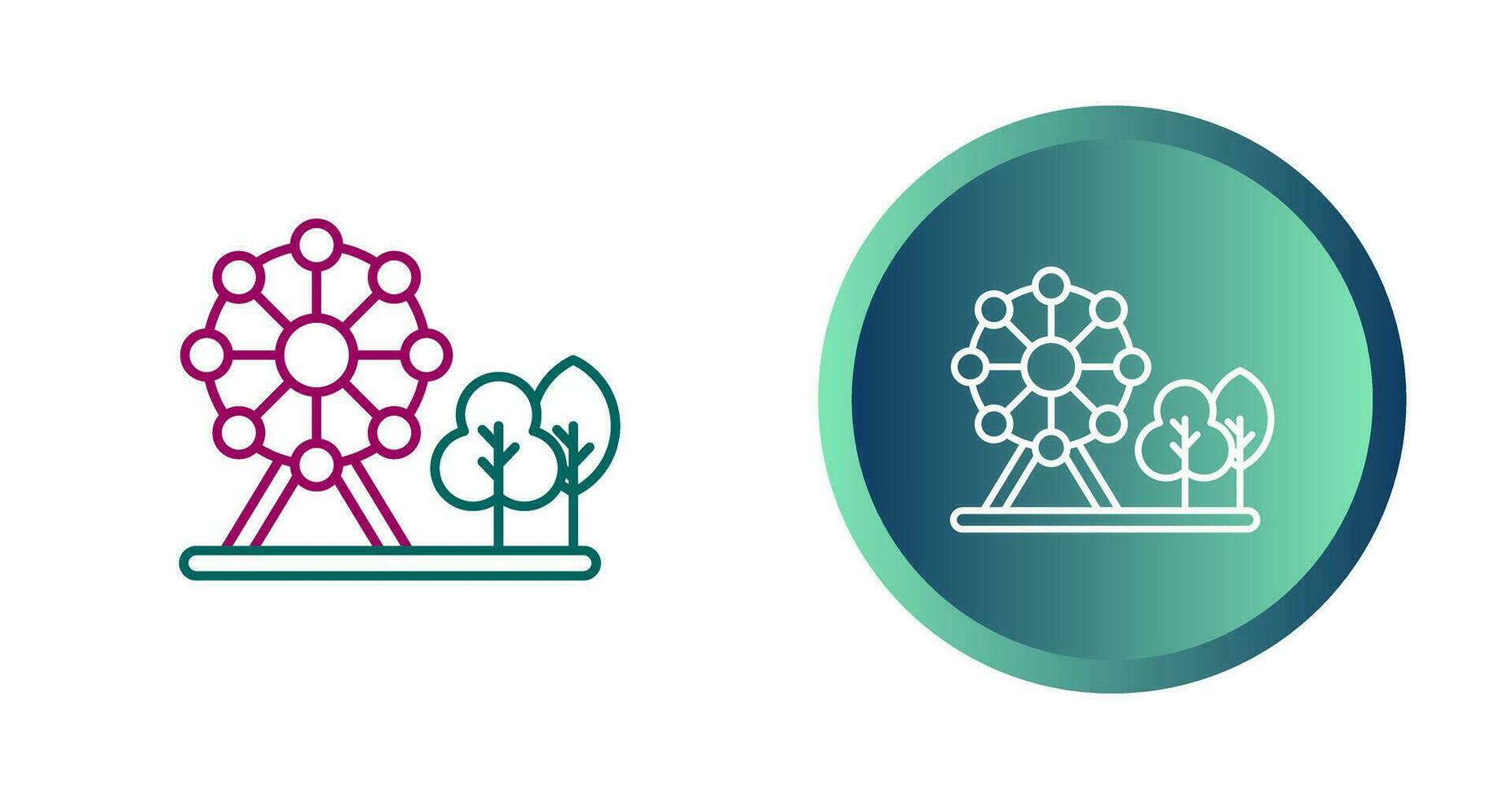 Park Vector Icon