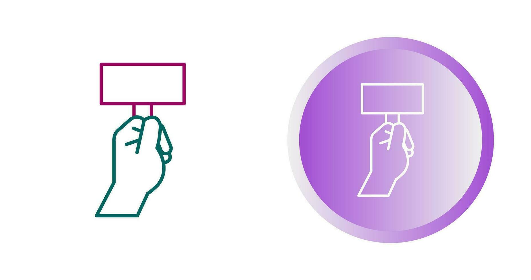 Protest Vector Icon
