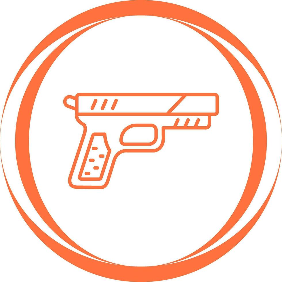 Pistol Vector Icon