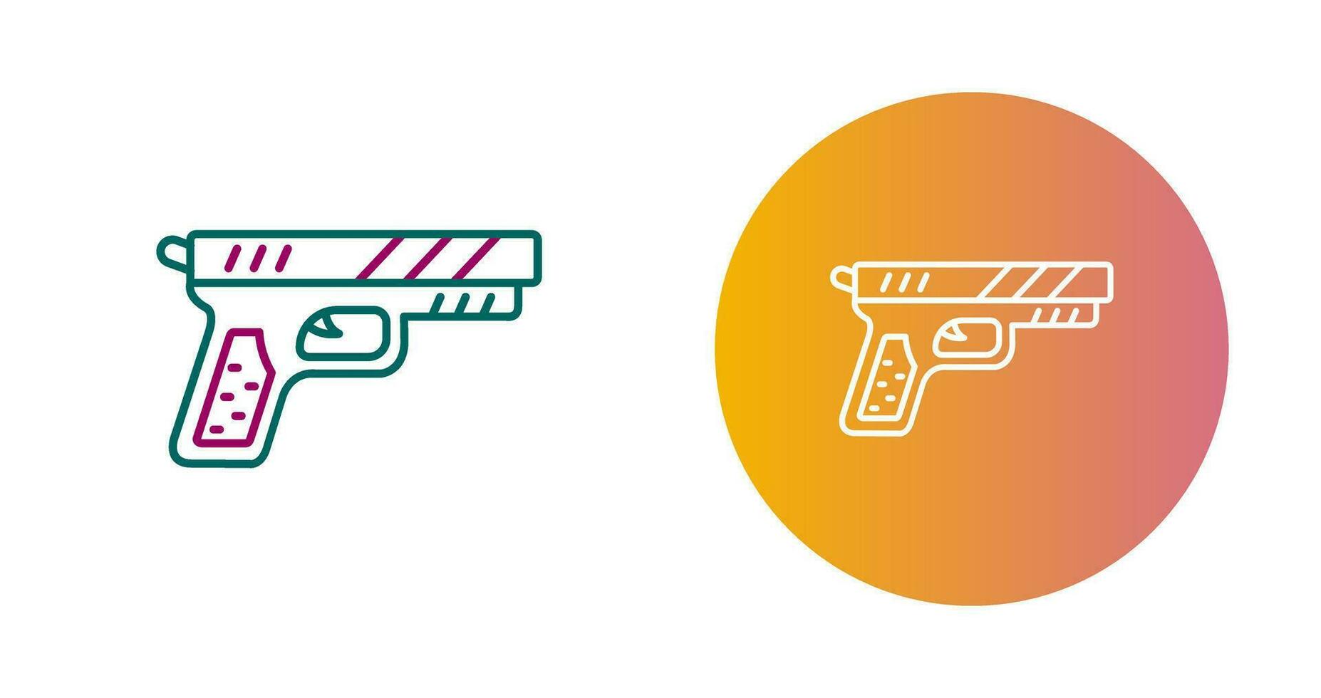 Pistol Vector Icon