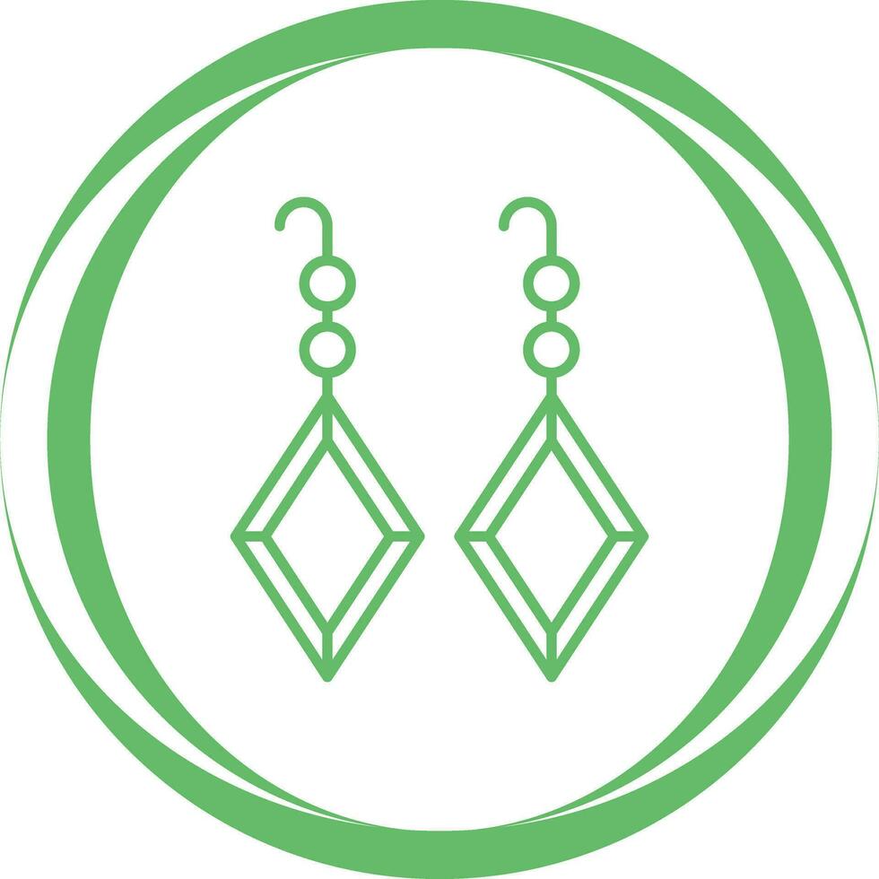 Earrings Vector Icon