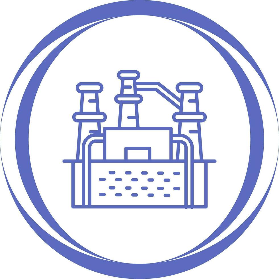 Geothermal Energy Vector Icon