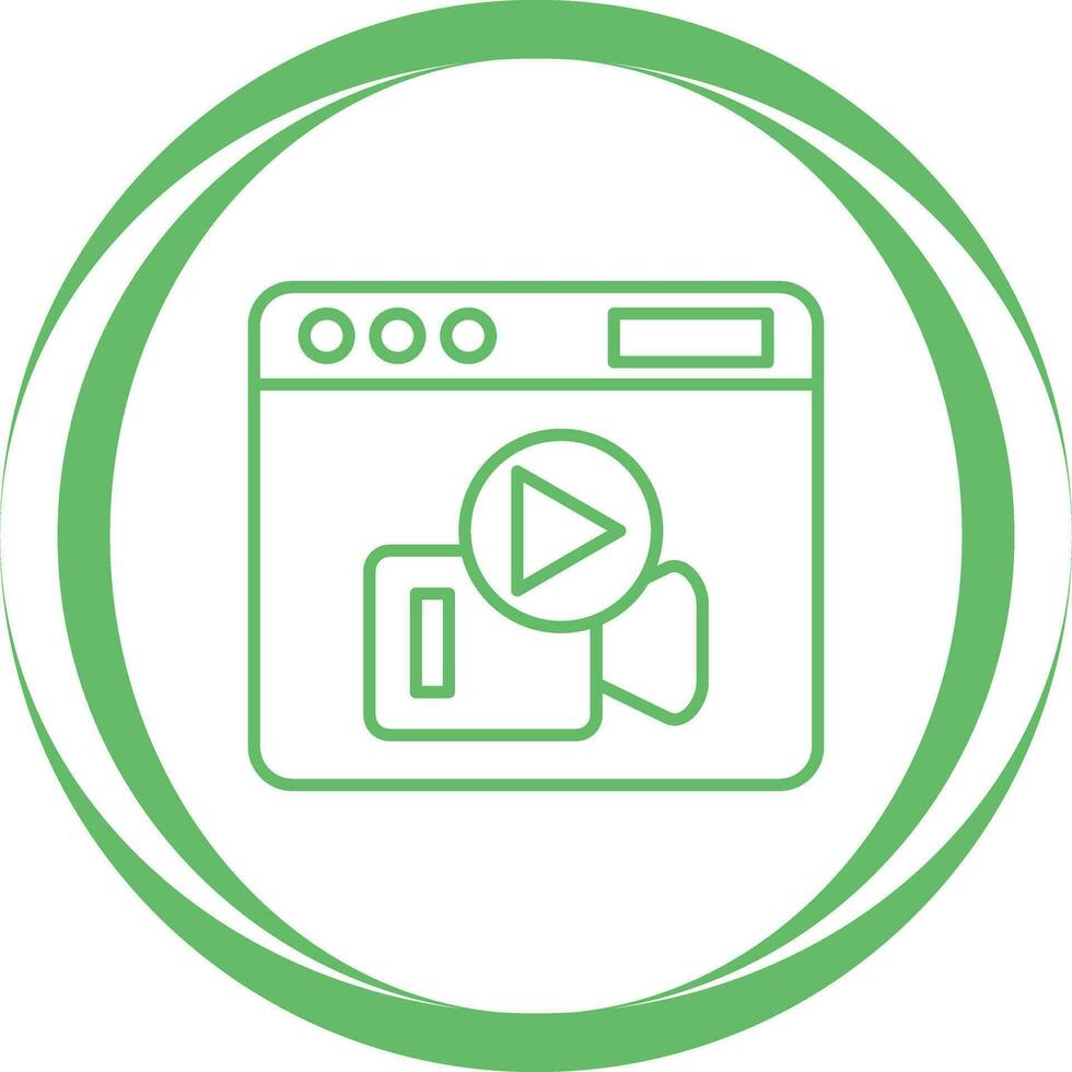 Vlog Vector Icon
