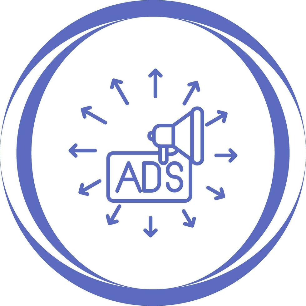 Advertising Submission Vector Icon