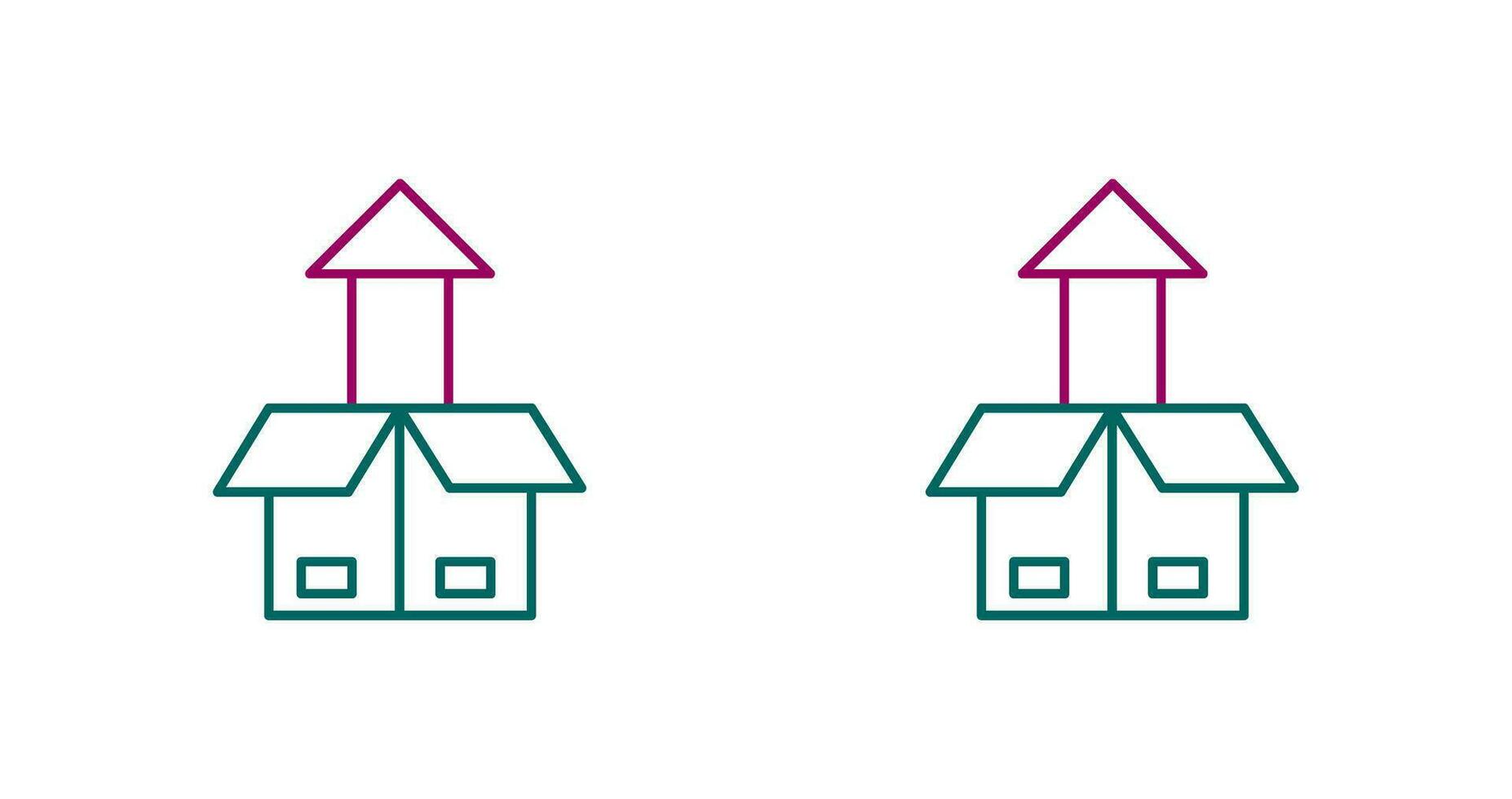 Open Box Vector Icon
