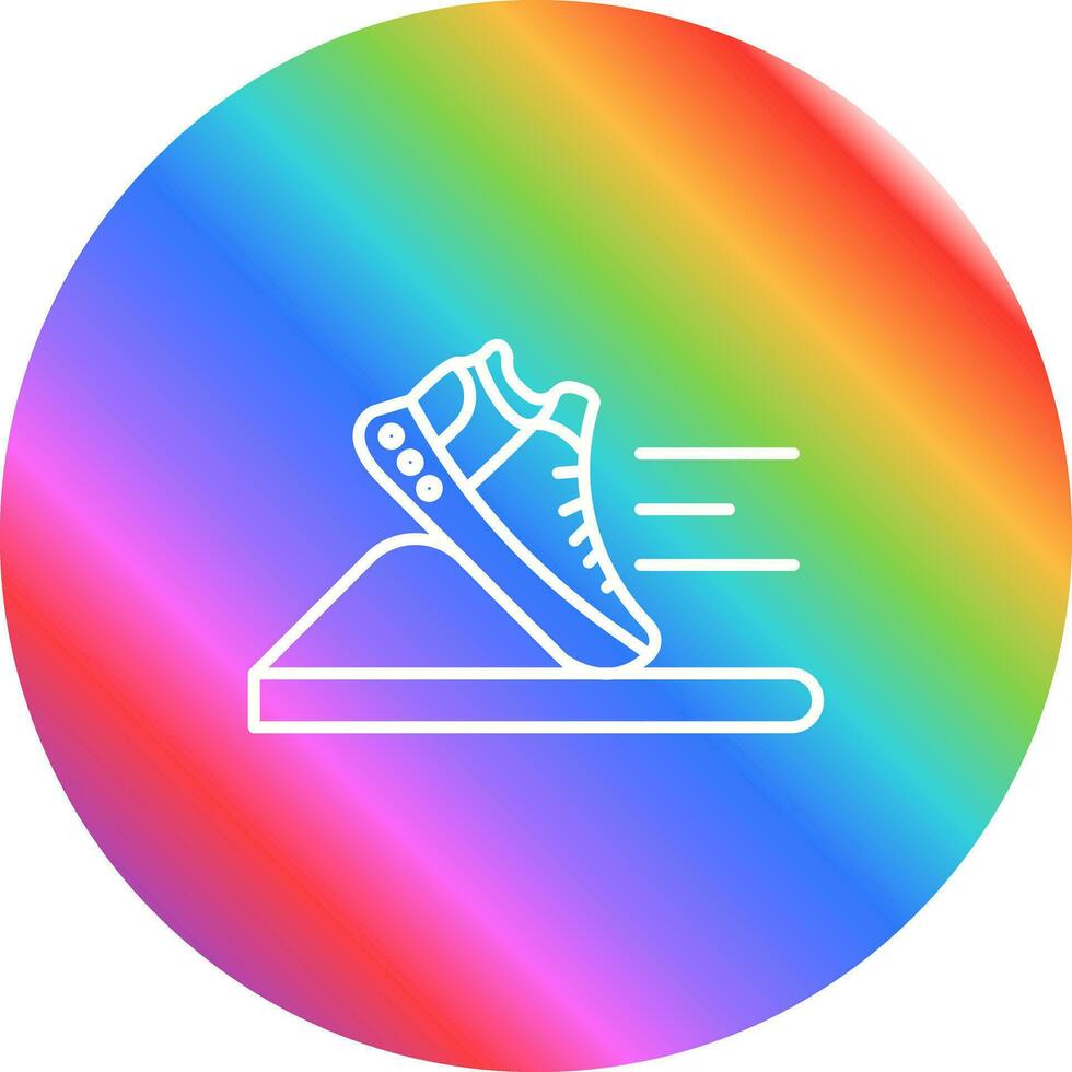 Starting Block Vector Icon