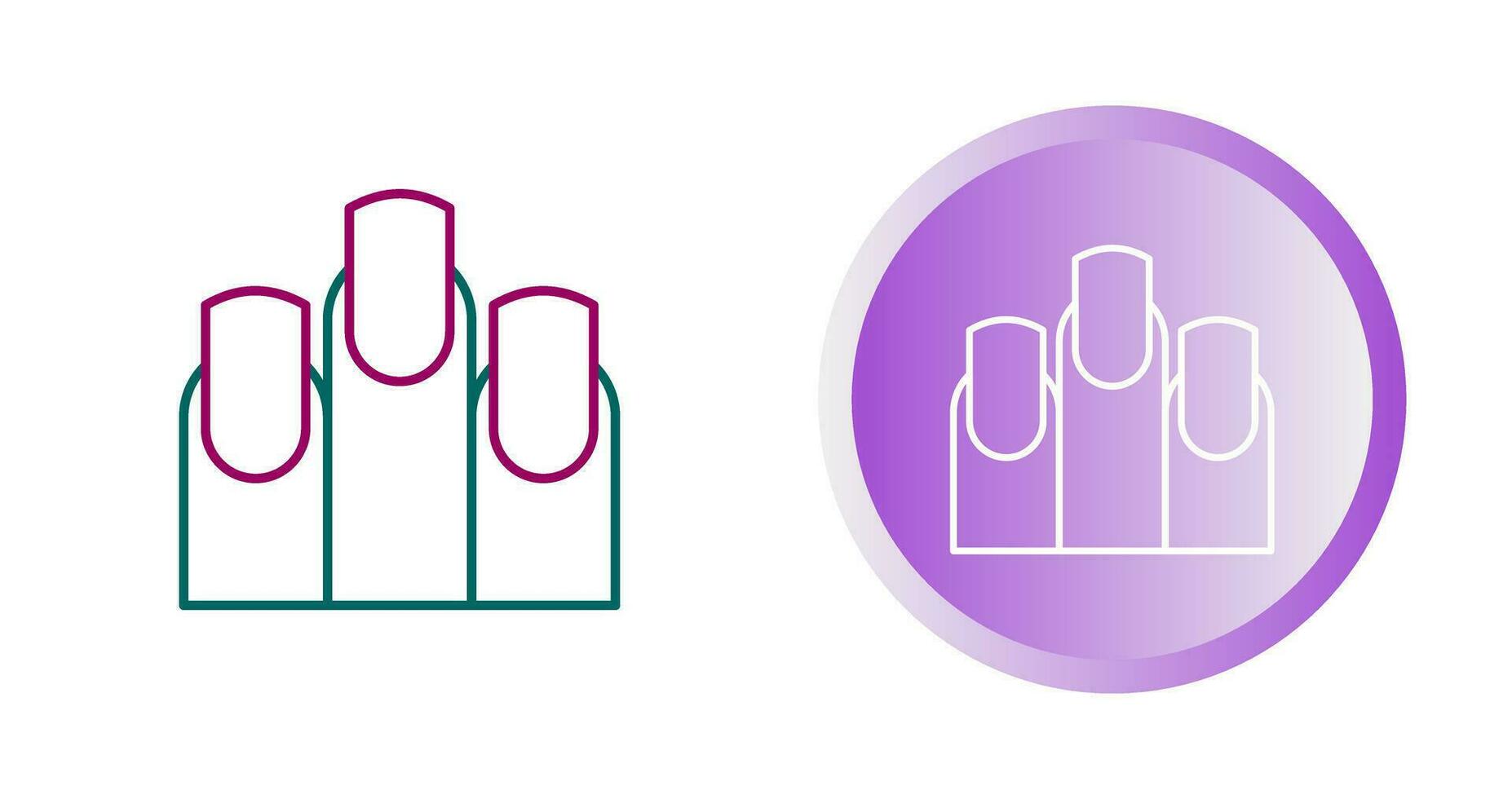 Nail Vector Icon