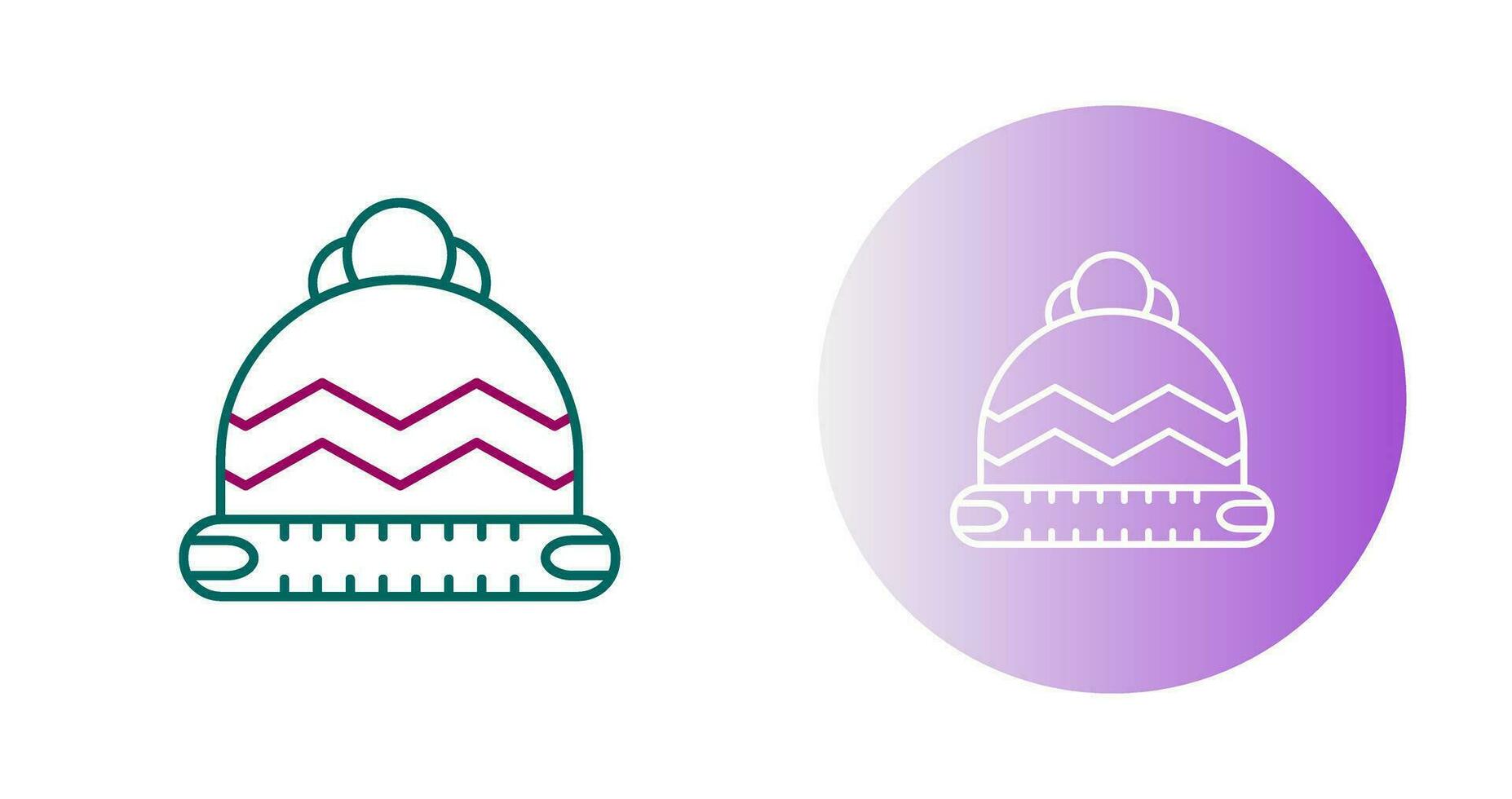 Wool Hat Vector Icon