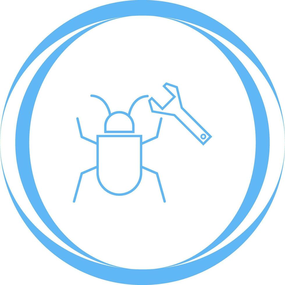 Bug Fixing Vector Icon