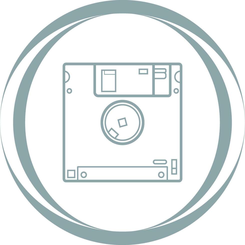 Diskette Vector Icon