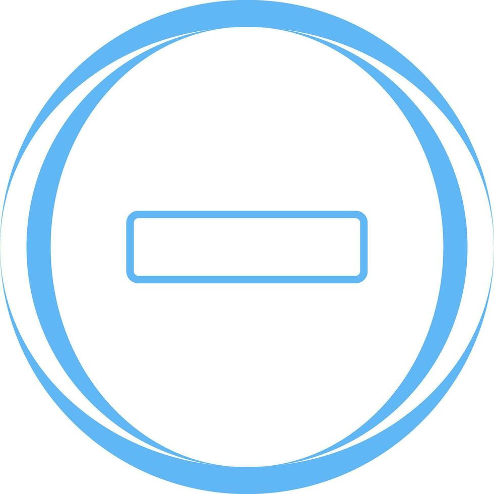 Minus Vector Icon