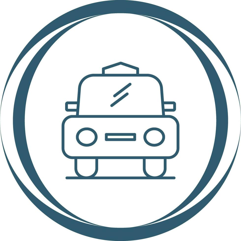 Cab Vector Icon