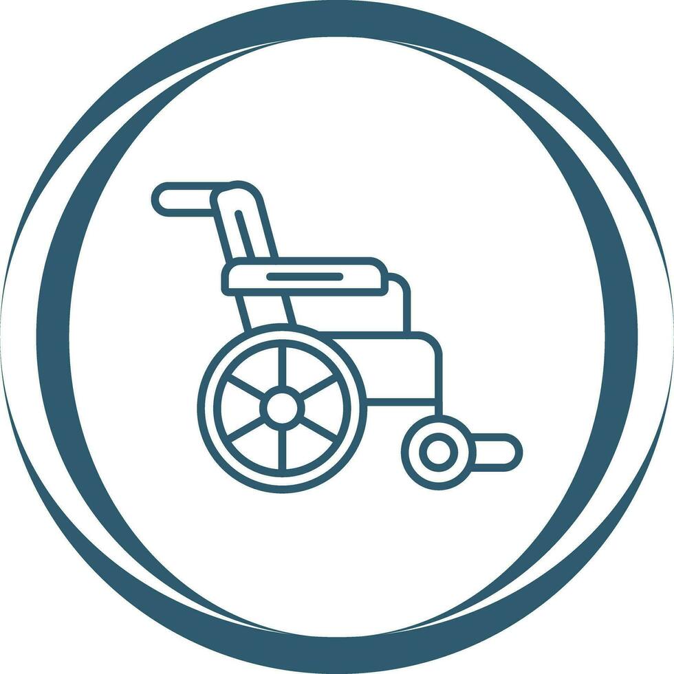 Wheelchair Vector Icon