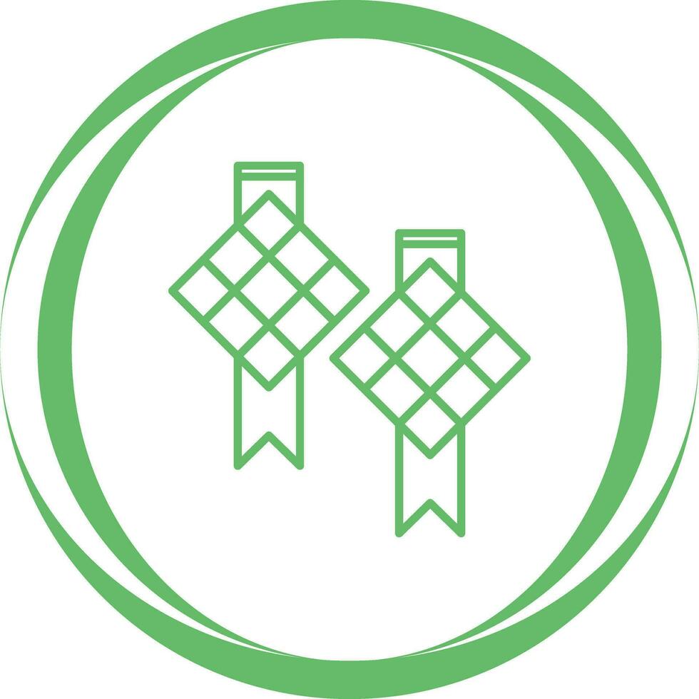 Ketupat Vector Icon