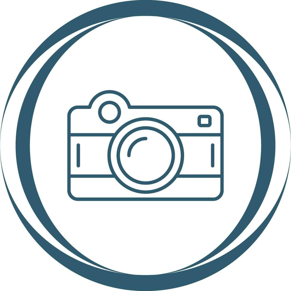 icono de vector de cámara de fotos