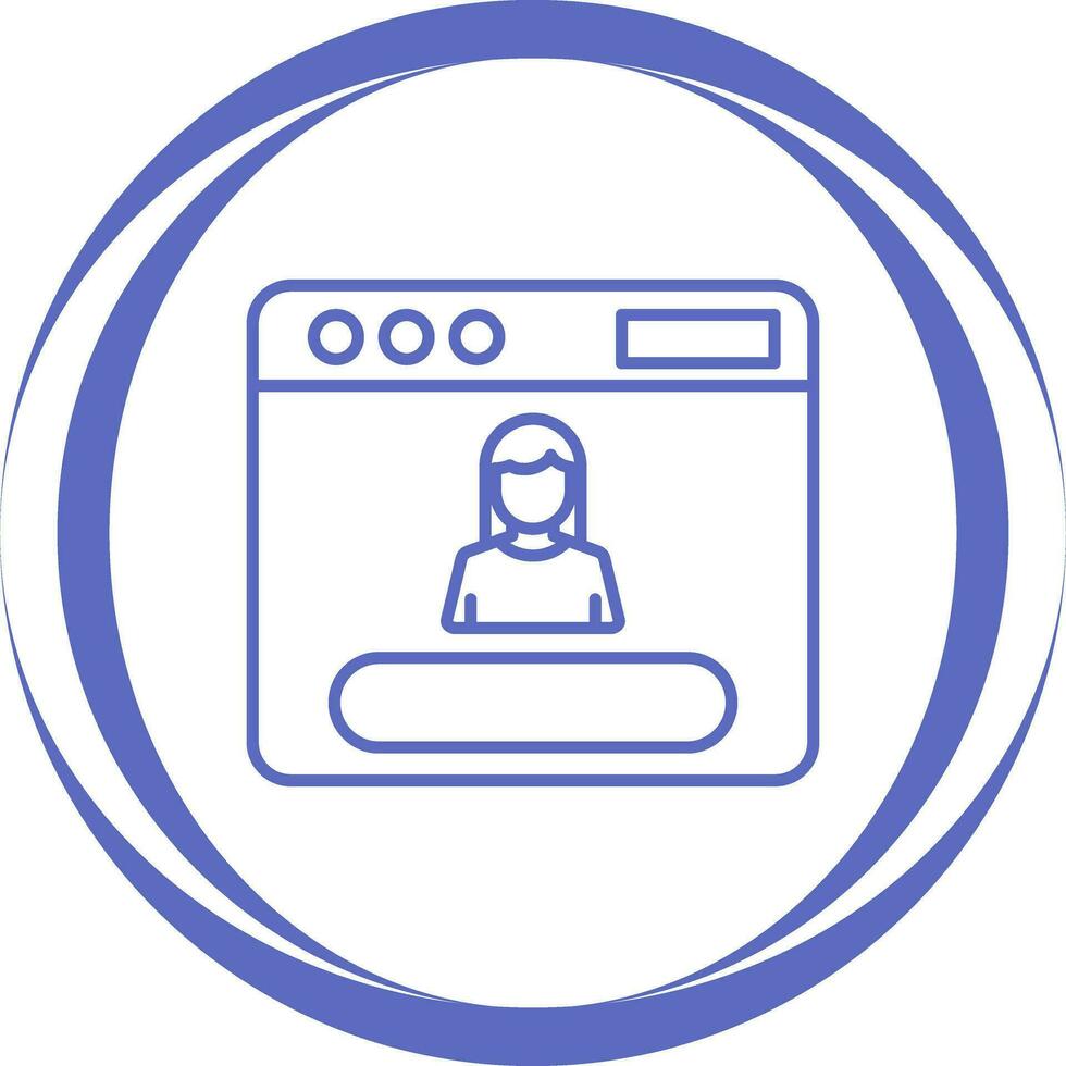 Username Vector Icon