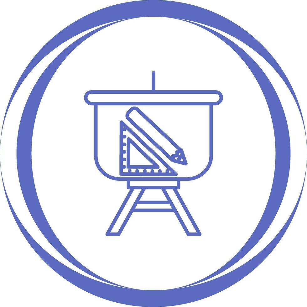 Designing Presentation Vector Icon