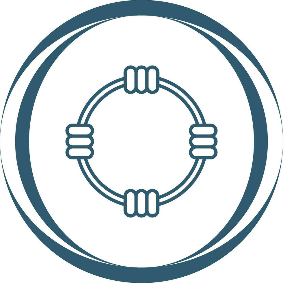 Hula Hoop Vector Icon