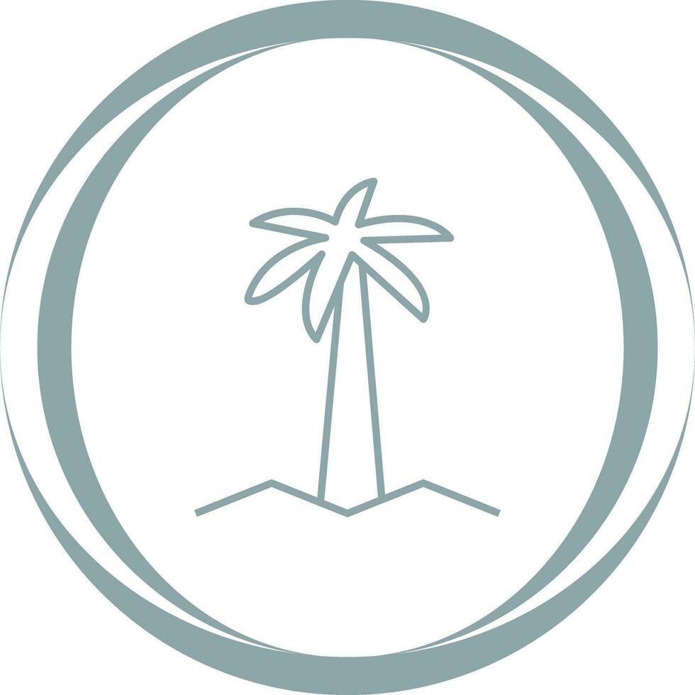 Coconut Tree Vector Icon