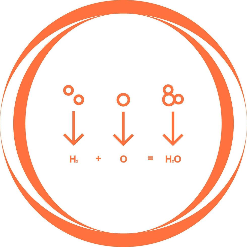 Chemical Formula Vector Icon