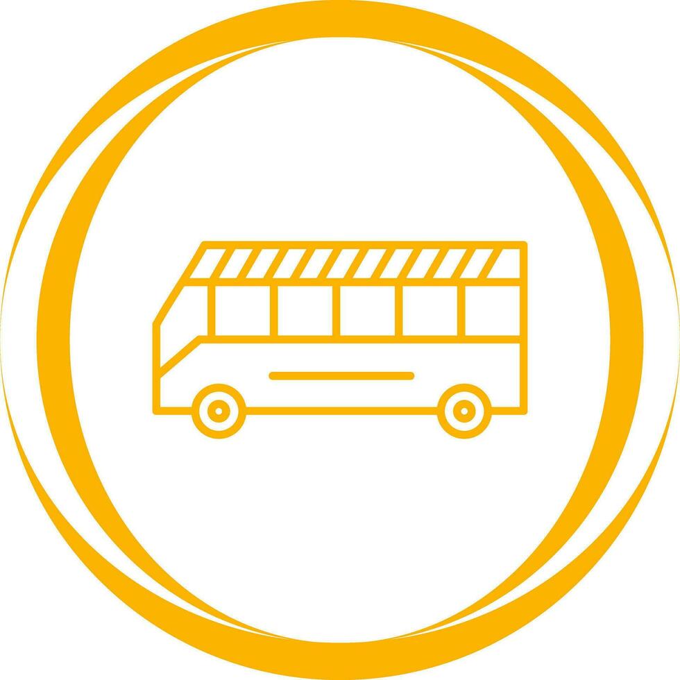 School Bus Vector Icon