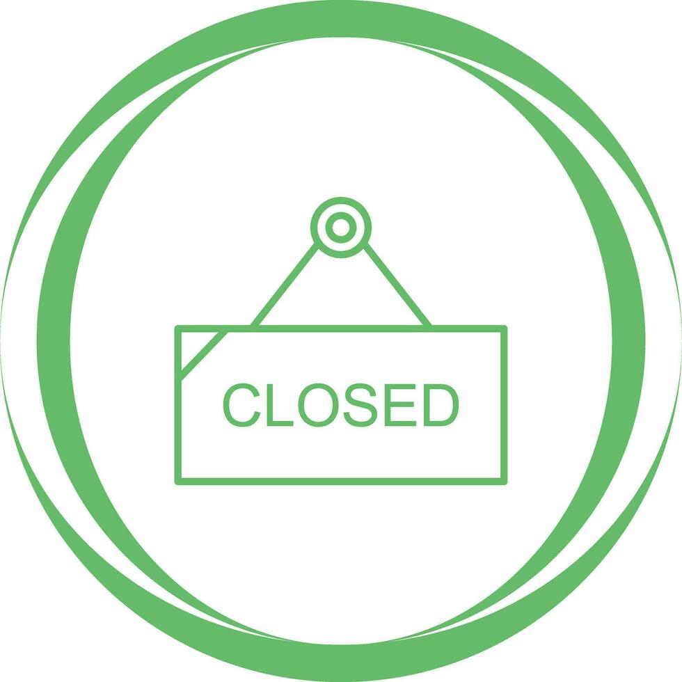 Closed Tag Vector Icon