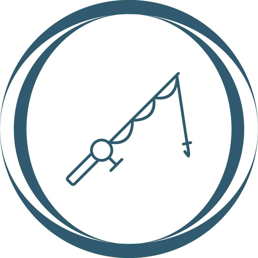 Fishing Rod Vector Icon