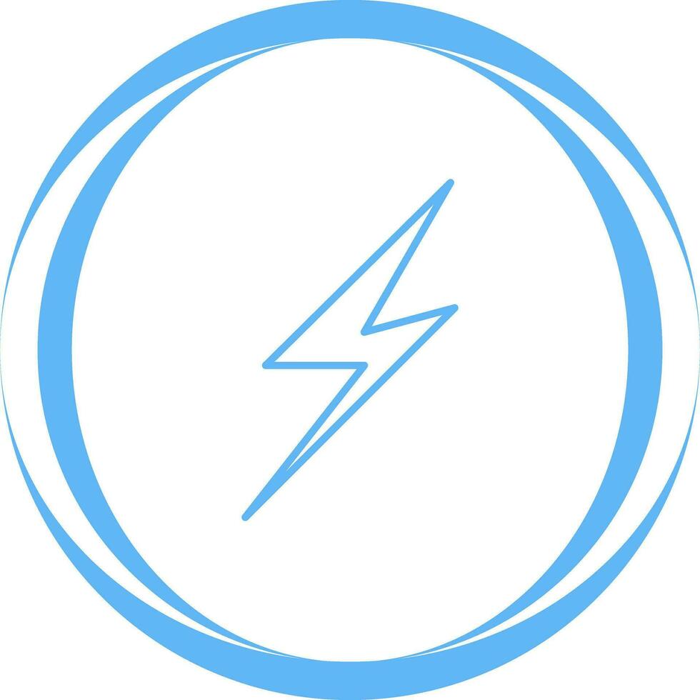 Lightening Vector Icon