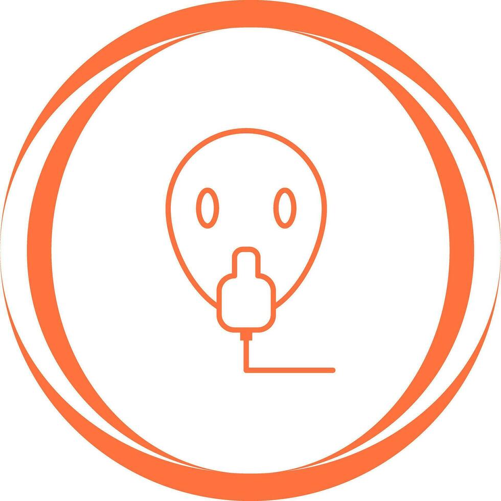 Oxygen Mask Vector Icon