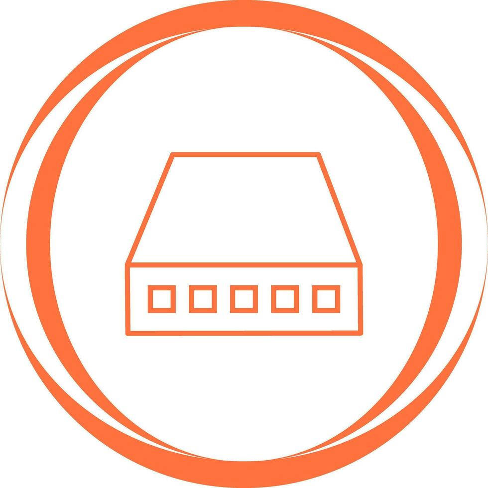 Network Switch Vector Icon