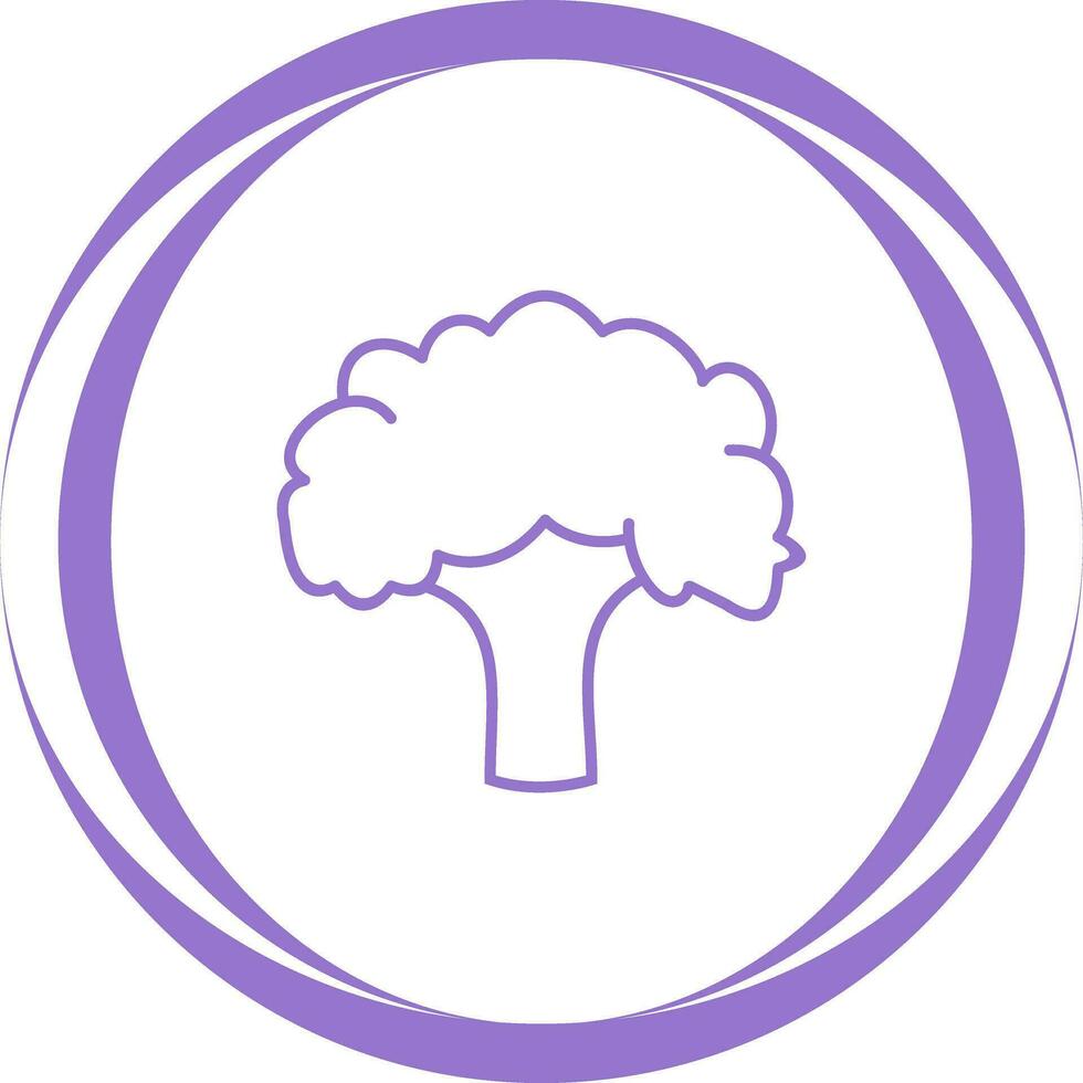 Broccoli Vector Icon