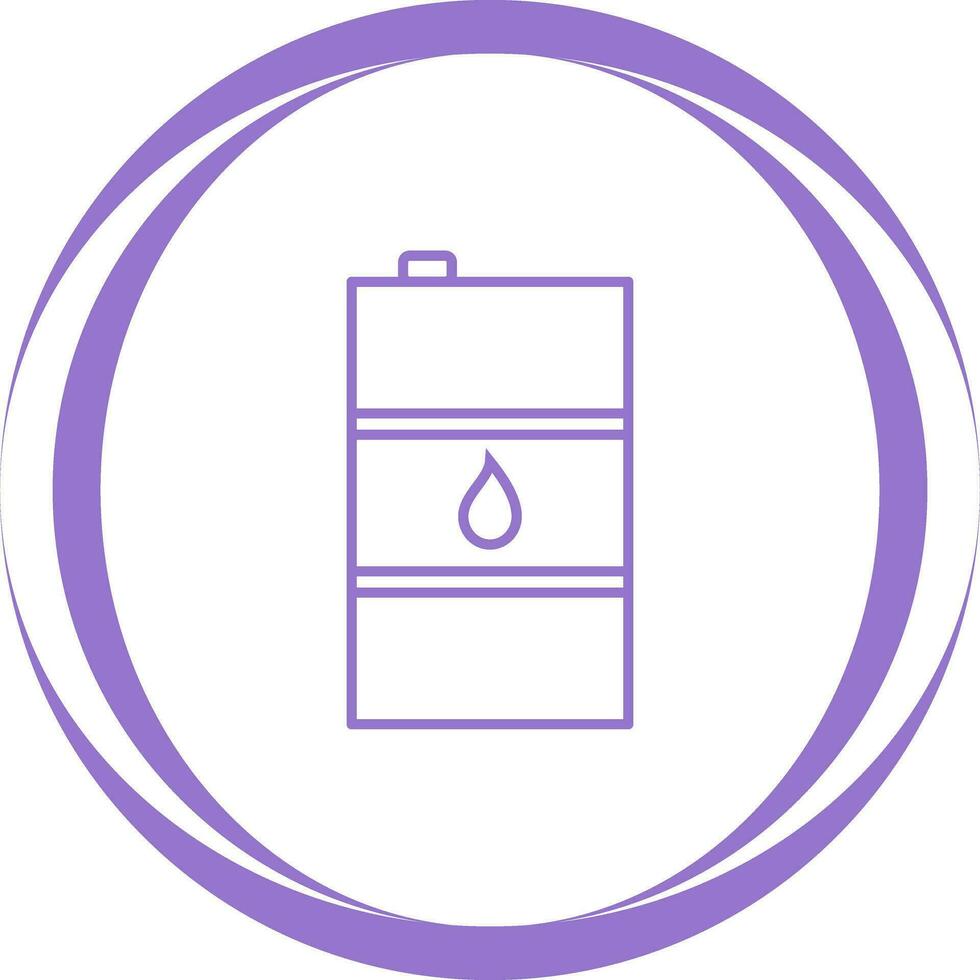 Oil Barrel Vector Icon