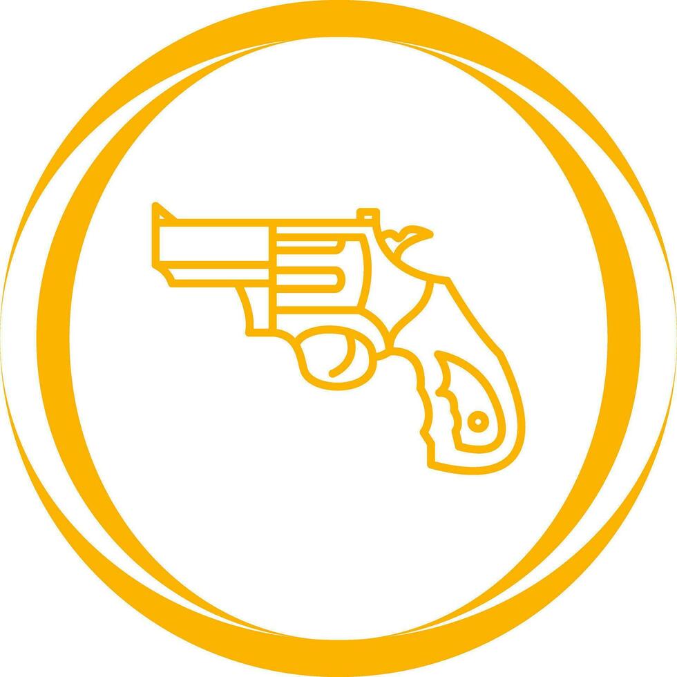 Revolver Vector Icon