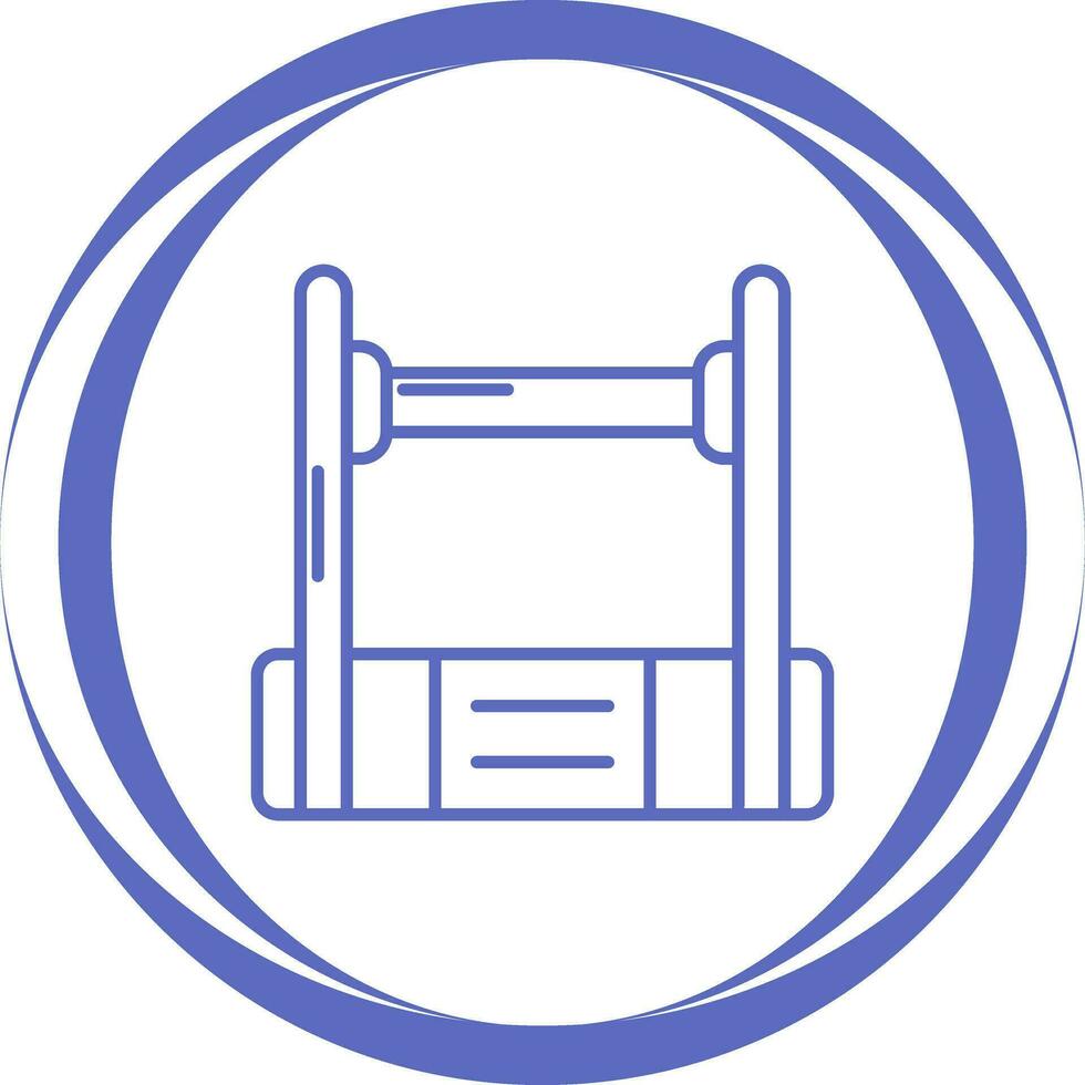 High Jump Vector Icon