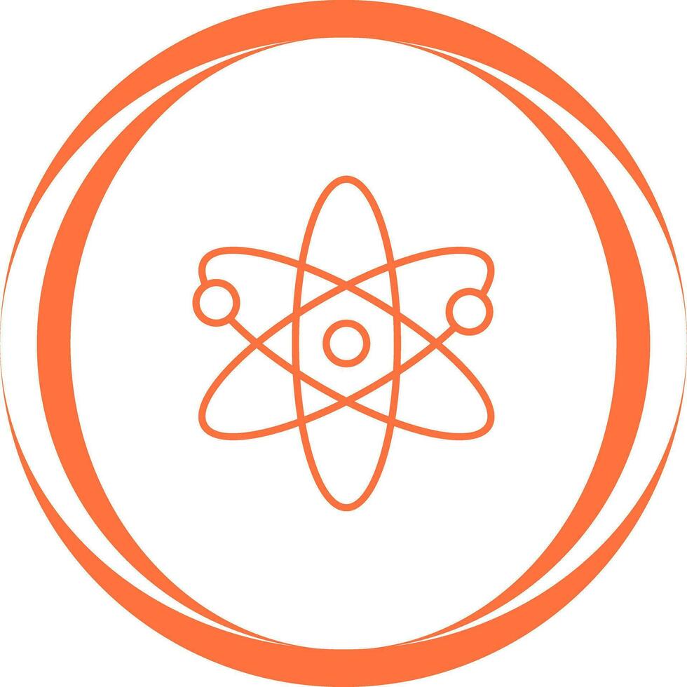 Atomic Structure Vector Icon