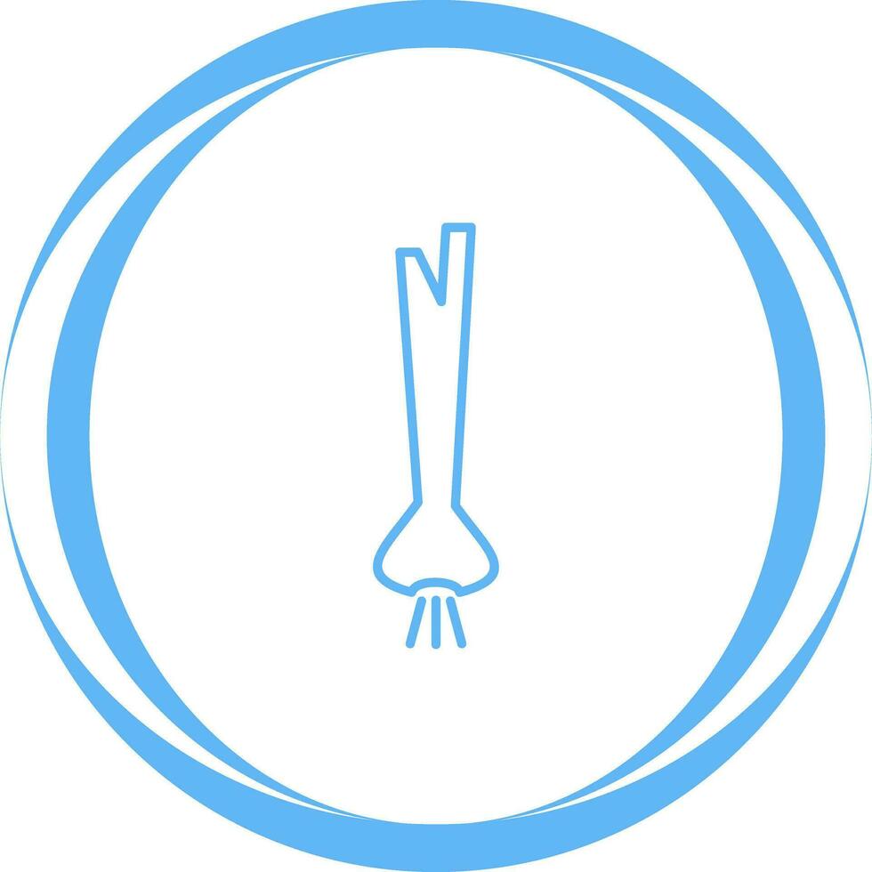 Spring Onion Vector Icon