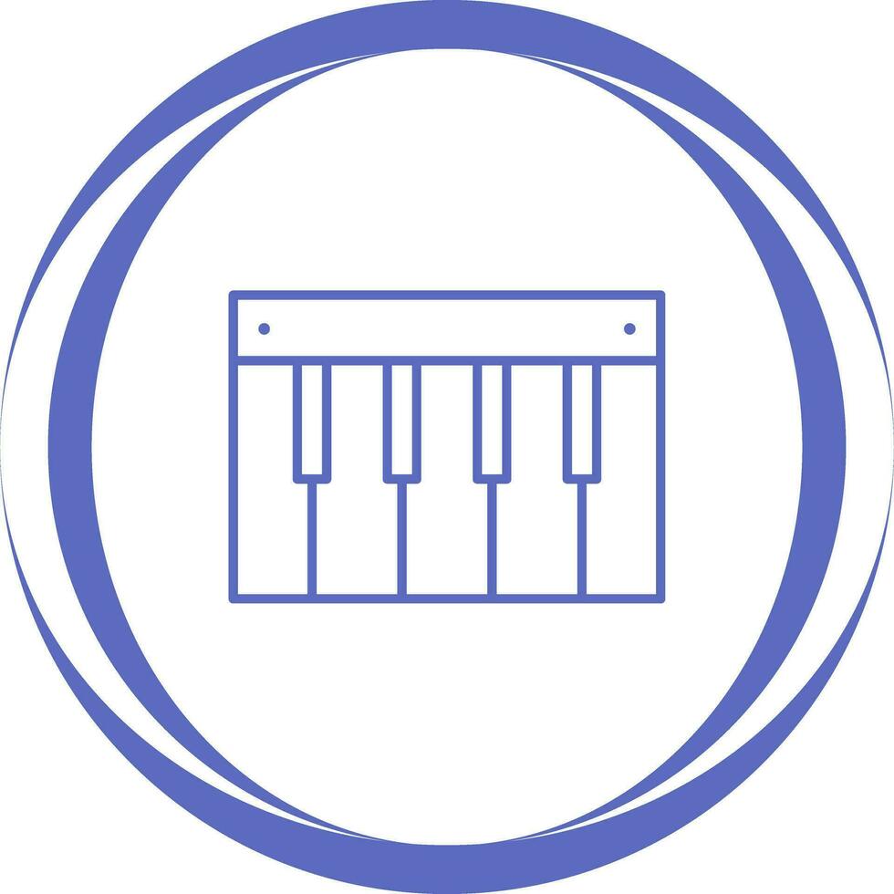 Piano Vector Icon