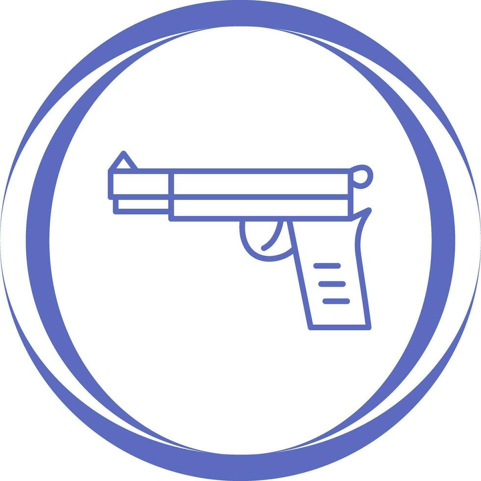 Pistol Vector Icon