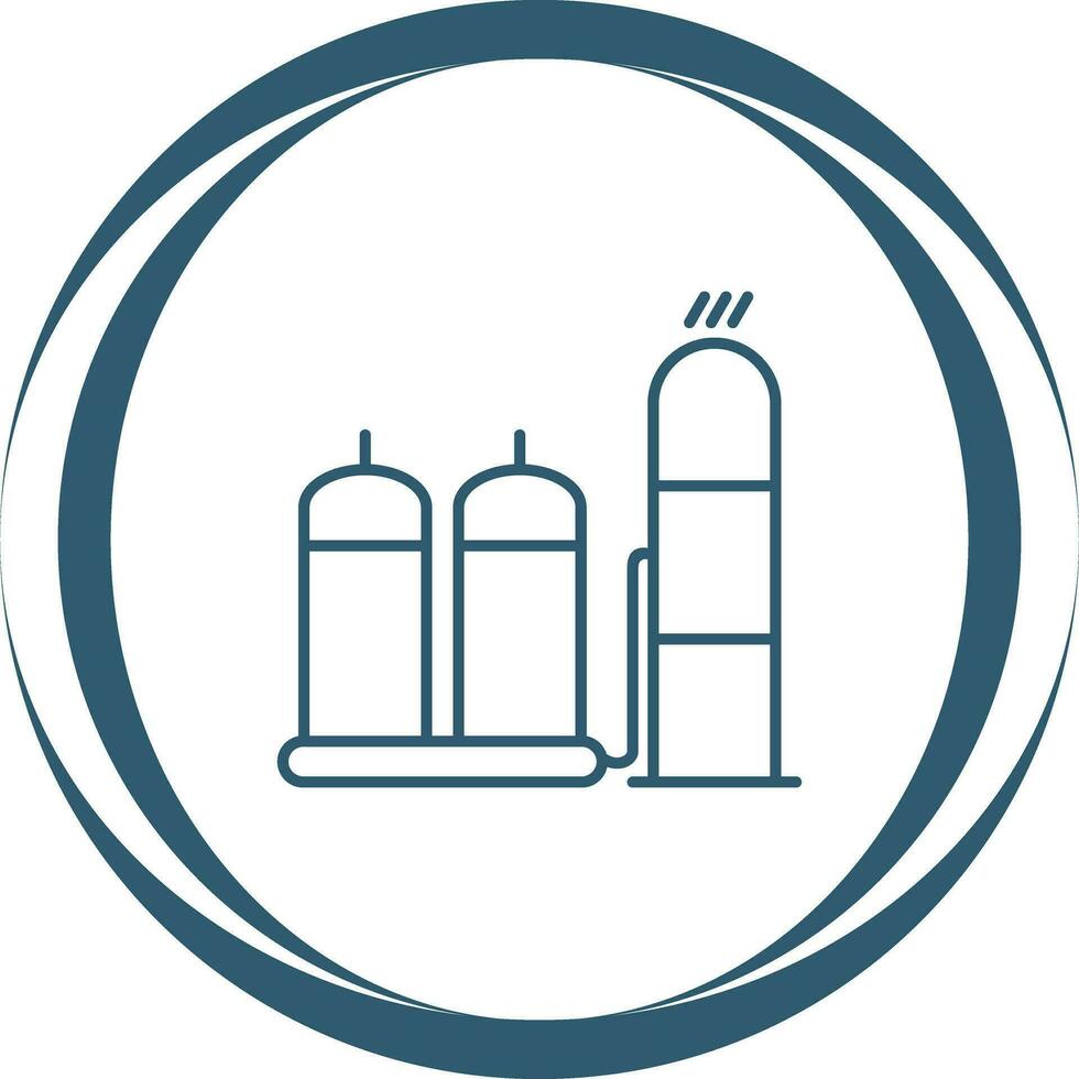Refinery Vector Icon