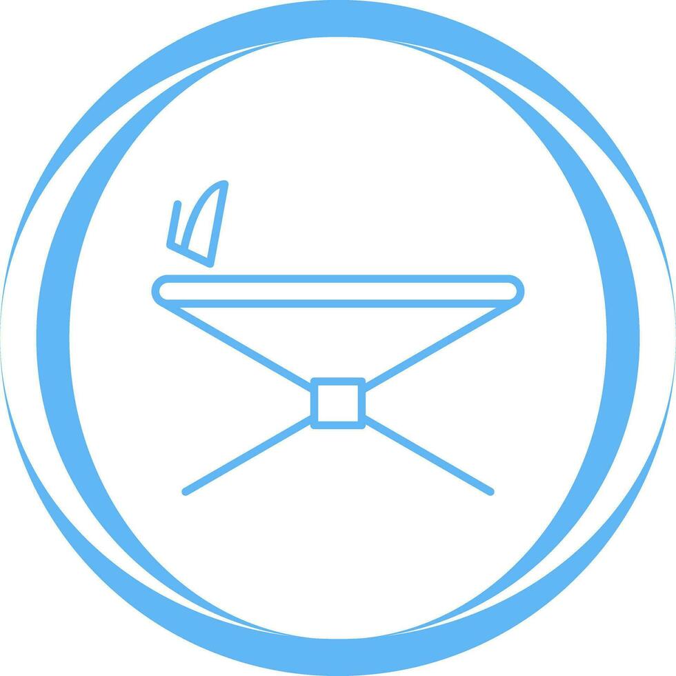Iron Stand Vector Icon