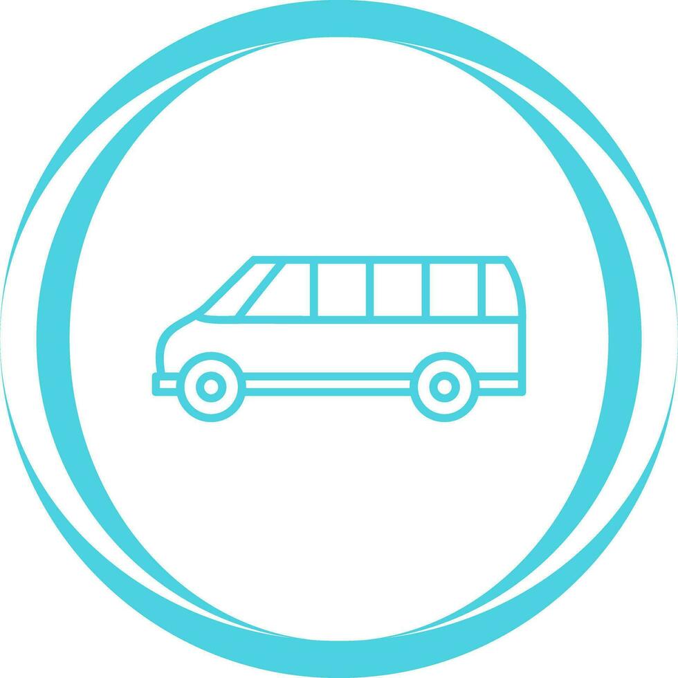 Delivery Bus Vector Icon
