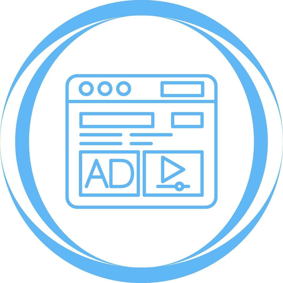 AD Vector Icon