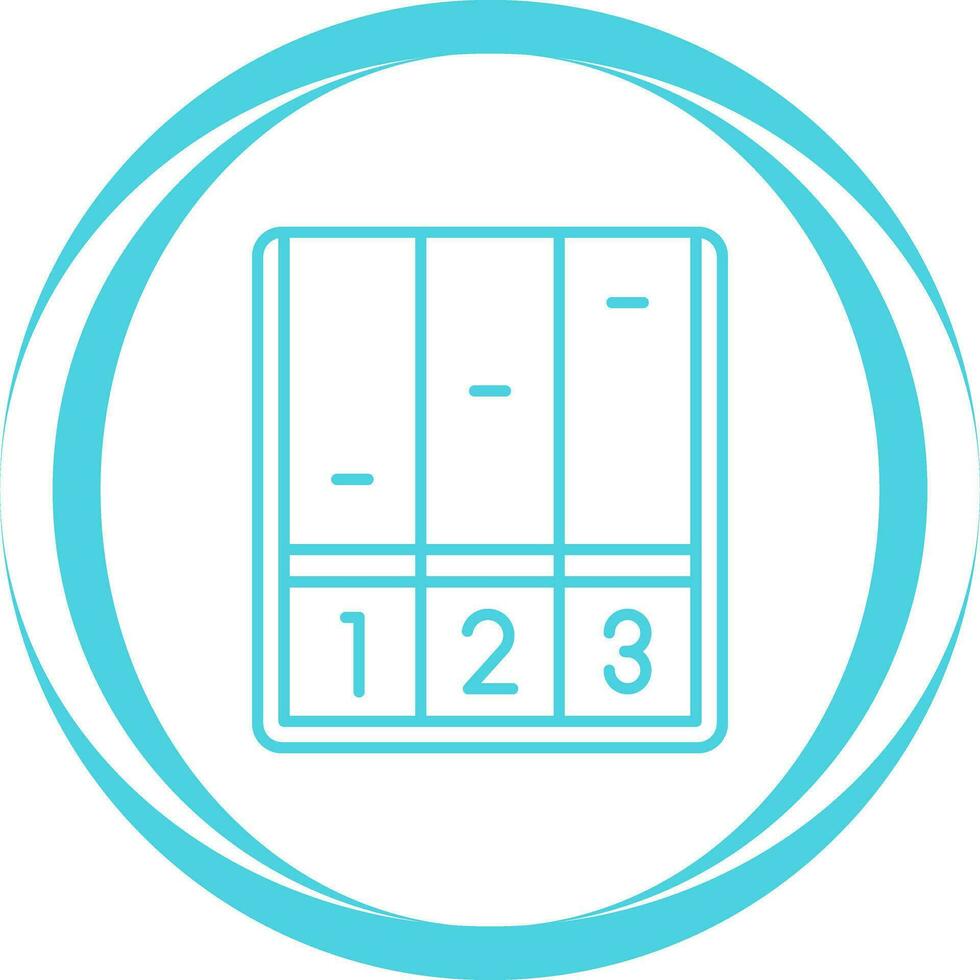 Running Track Vector Icon